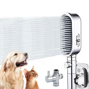 NIB Dog Washing Sprayer Kit with 3-Mode Handheld, 78” Tangle-Free Hose, G1/2"